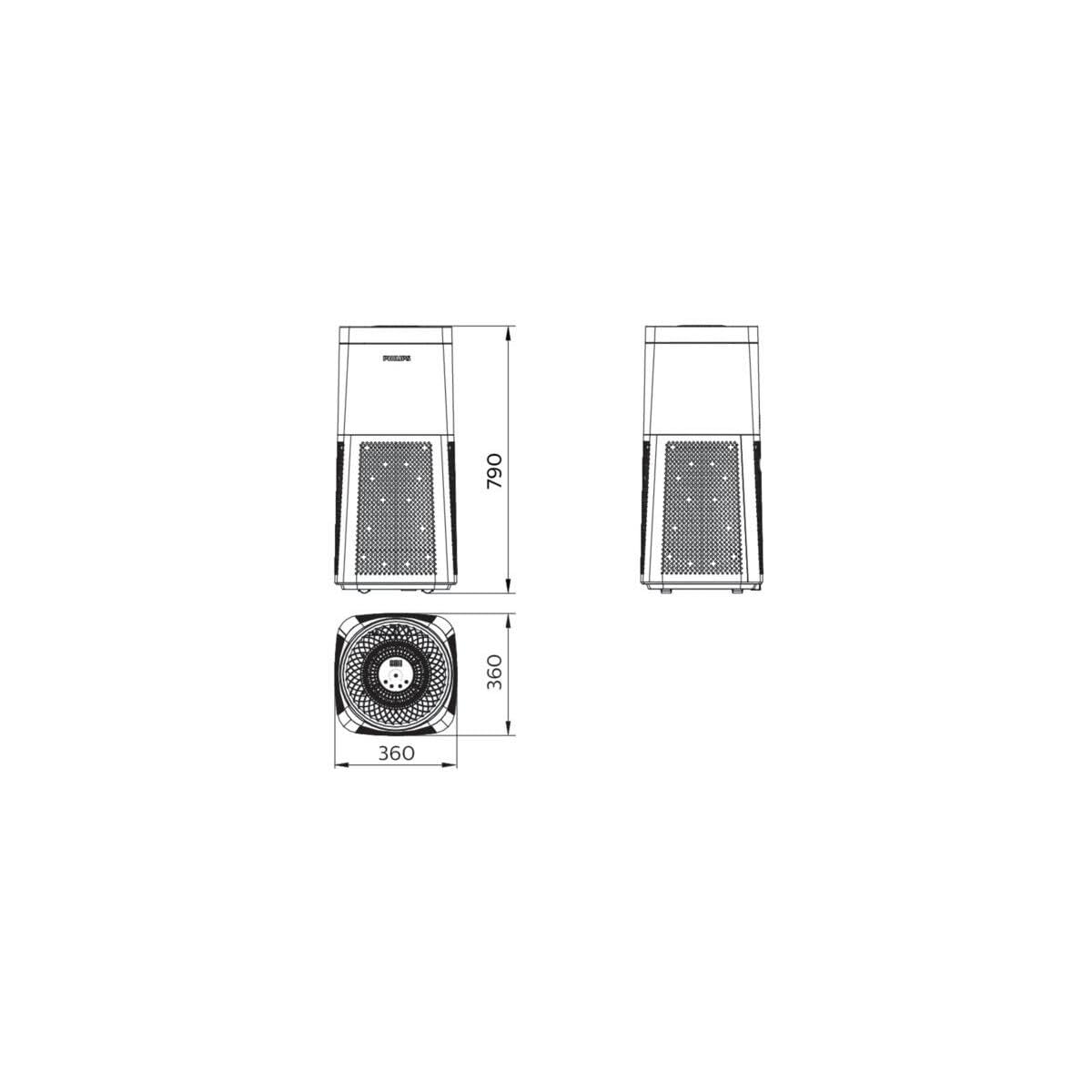 Philips Dispositivo desinfectante UVCA200EU4PL-L18WTUV