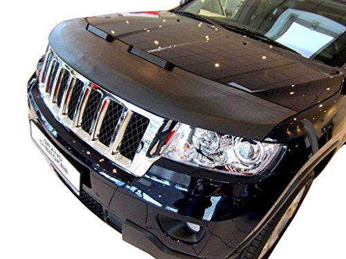 HOOD BRA Front End Nose Mask Compatible with Jeep Grand Cherokee WK2 since 2010 Bonnet Bra STONEGUARD PROTECTOR TUNING