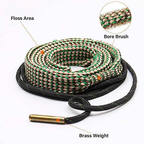 Envistia Mall Bore Rope Gun Barrel Cleaner For 30 308 30-06 303 7.62Mm Rifles & Pistols #TOP1