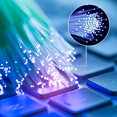 Fiber Optic Cable,Pmma Plastic End Glow Cables For Star Sky Ceiling Led Light Kit 0.06In(1.5Mm) 328Ft(100M)/Roll #TOP3