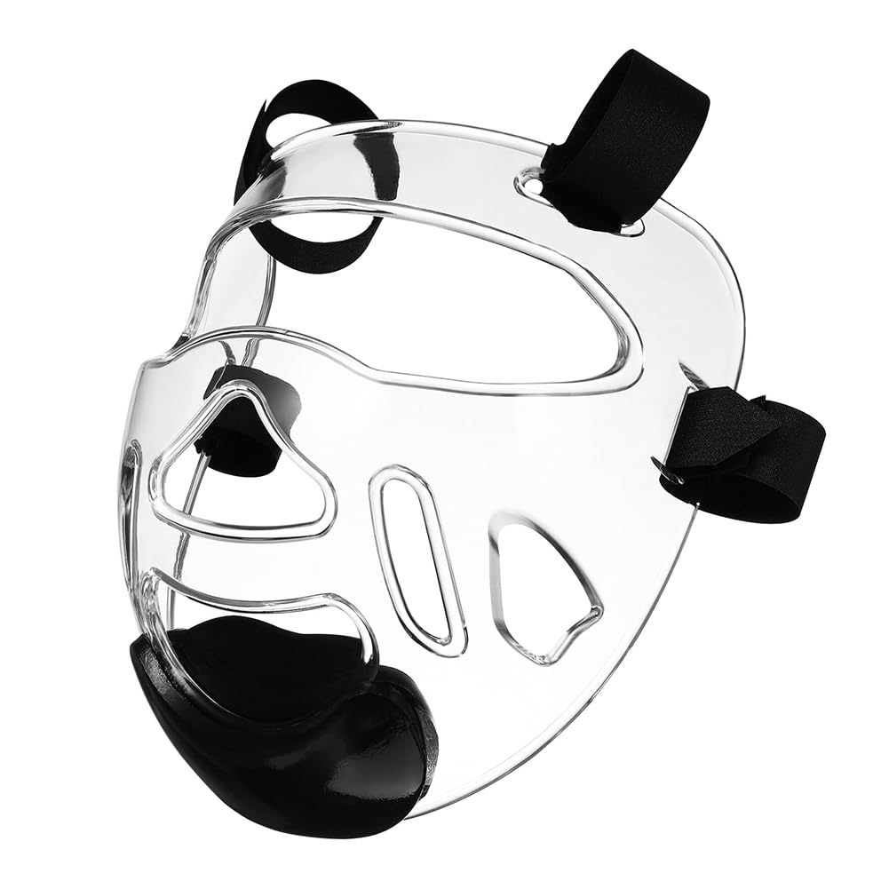 TKOWTB Taekwondo Face Mask Taekwondo Clear Detachable Protector Protective Mask for Sports Boxing Taekwondo Children