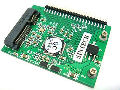Sintech mSATA SSD to 44Pin IDE Adapter Card As 2.5-Inch IDE HDD