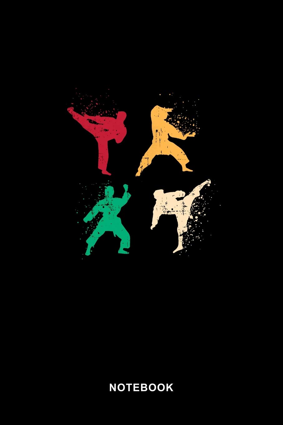 Martial Arts Art Graphic Notebook: Martial Arts Graphic Art Lined Pages Karate Kung-Fu Kickboxer Notebook / Journal Gift (6 x 9 - 110 lined pages)