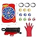 Dart Board for Kids, Spider Dartboards with 10 Velcro Sticky Balls and 1 Web Shooter, Spidy Indoor Outdoor Sport Fun Party Play Game Toys Birthday Gifts for 3-12 Years Old Boys and Girls