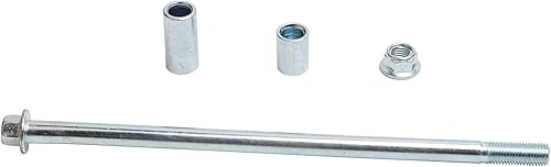 Minho Eje delantero trasero de 0.394 in y 8.661 in con buje de 0.236 in, 0.787 in, 1.260 in, apto para motocicleta, Pit Dirt Bike ciclomotor,