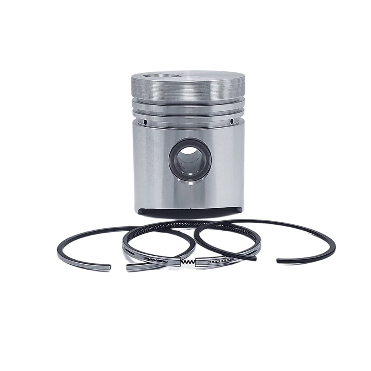 ENSEMBLE PISTON + SEGMENTS (0,50 mm SURDIMENSIONNÉ) : Compatible avec HATZ / E85-15930