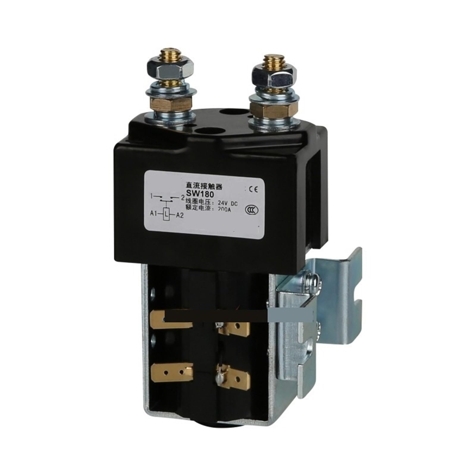 FPJQOBJC DC Contactor SW180 24V 200A
