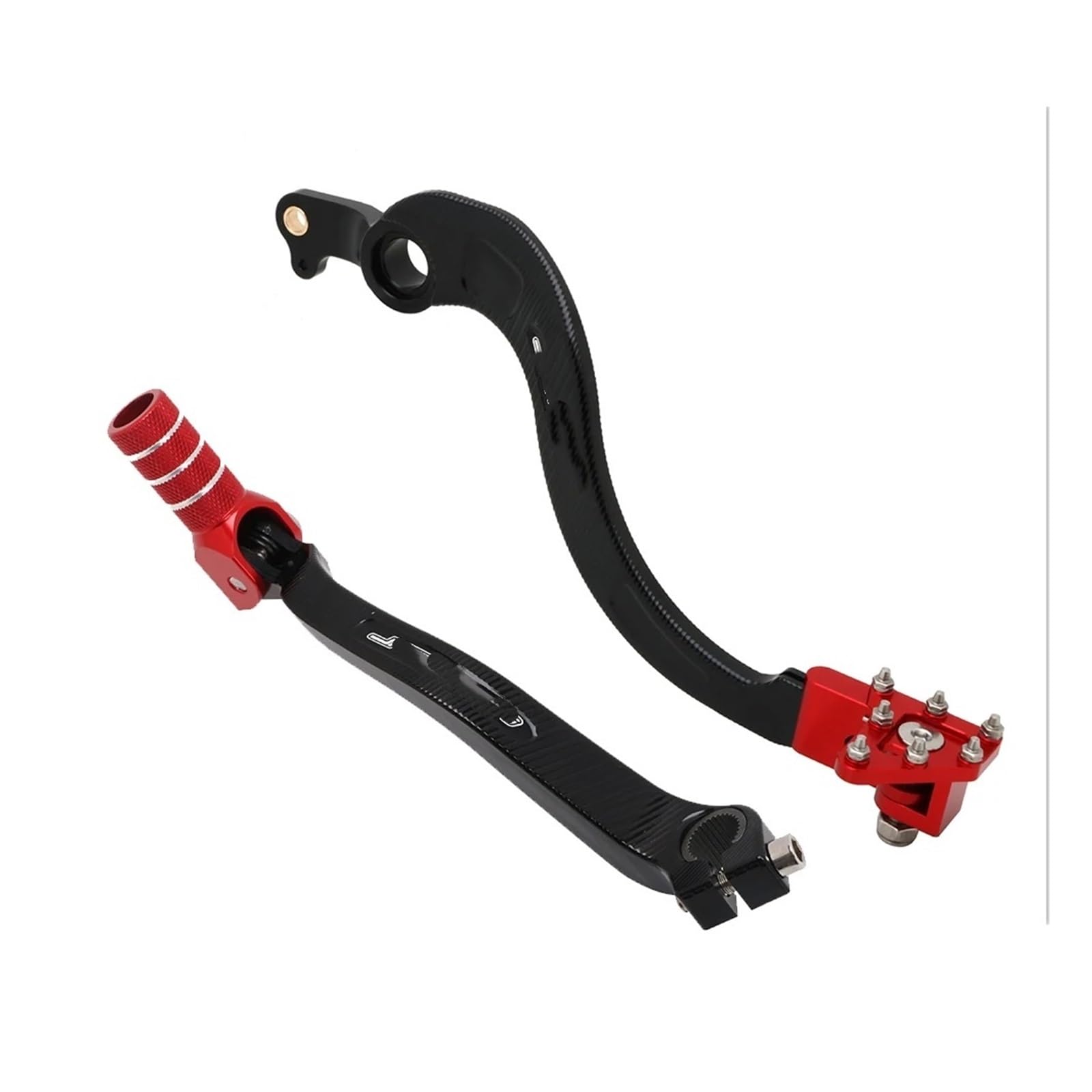 HEWPNGS Motorcycle CNC Shifter Shift Pedal Rear Foot Brake Pedal Lever for Ho&nda CRF250R CRF450R CRF450RX CRF250RX CRF 250 450 R RX Shifts levers