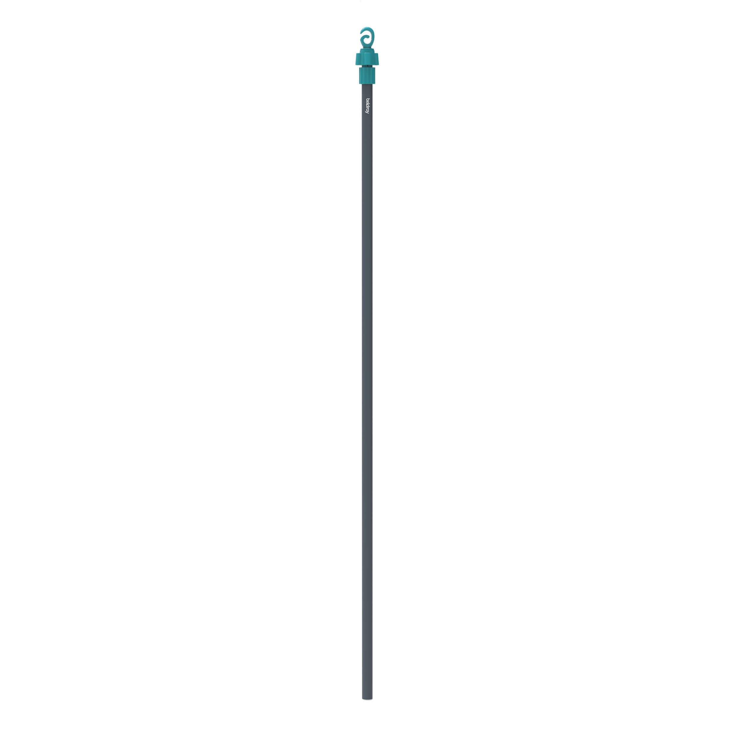 Beldray Extendable Clothes Line Prop – Collapsible Washing Line Pole, Extends from 1.3m to 2.5 m, Twist & Lock Mechanism, Anti-Slip Hook, 5kg Maximum Load, Outdoor, Heavy Duty