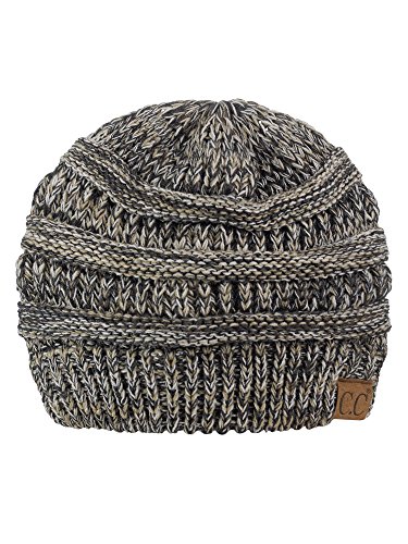 Tuque tricot câble chunky extensible doux
