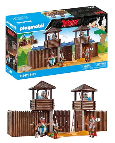 PLAYMOBIL Asterix 71542 Campamento Romano, emocionante Conquista