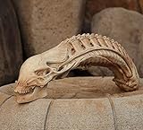 Gmasking Resin Alien Head Skull Bust Statue Full Size Replica Props
