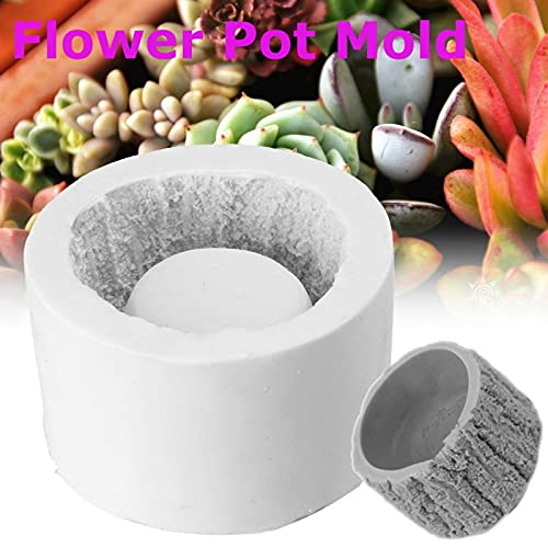 Tree Stump Flower Pot Silicone Mold For Epoxy Resin Concrete Succulent Planter Clay Cement Mould Candle Holder Mold #TOP2