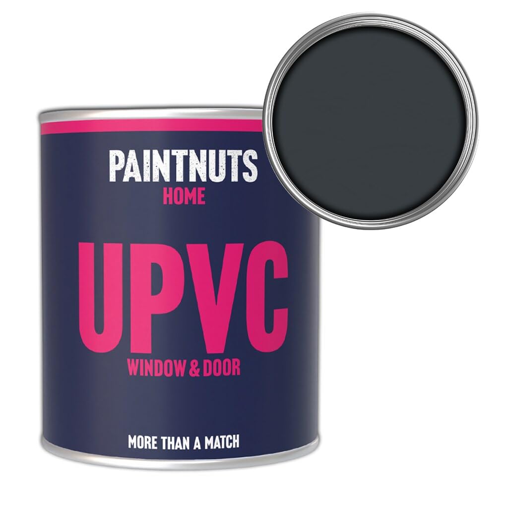 Paintnuts Anthracite Grey Upvc Window & Door Paint - Ral-7016 - Satin 2.5 Litre Tin