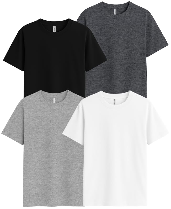 Sleepynuts Men's Regular Fit Round Neck Half Sleeves Solid Casual...