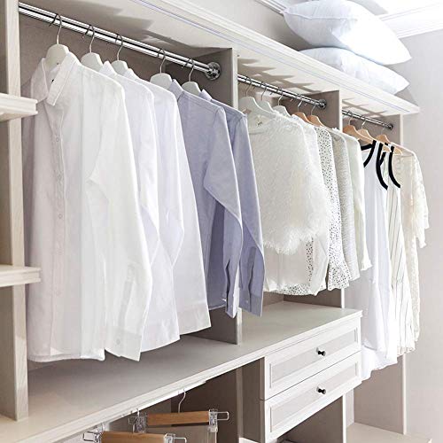image for CovertSafe Shower Curtain Rod, 47-89 Inch Adjustable Tension Spring, S