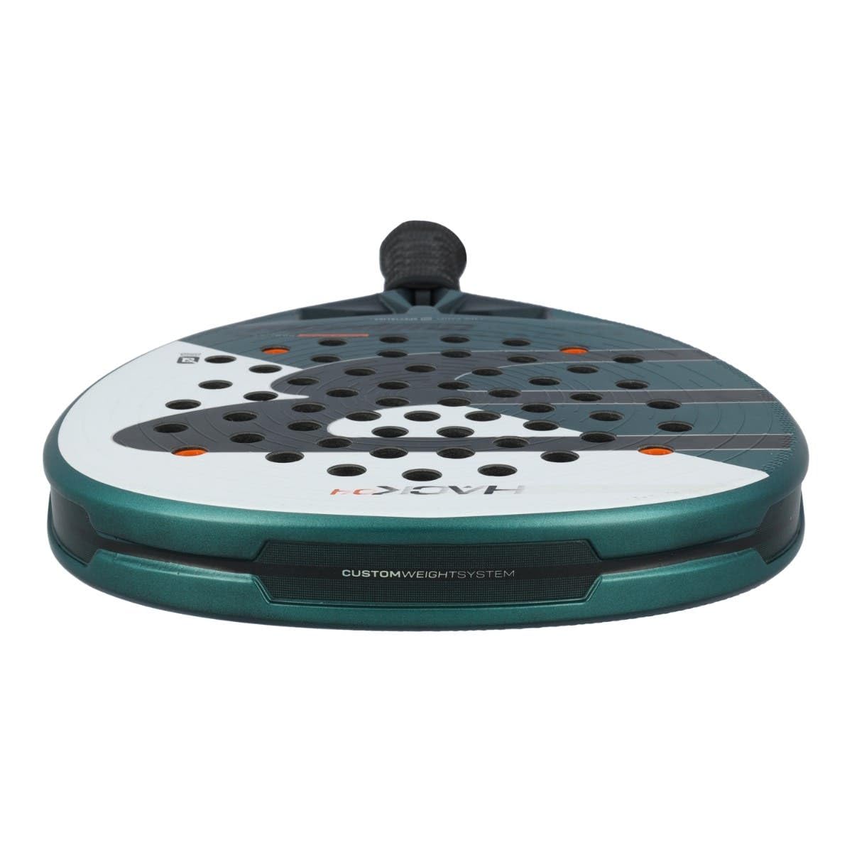 BULLPADEL Padel Racket HACK 04 2025 Paquito Navarro | Professional Diamond Shape Pala Padel | TriCarbon 3D & MultiEva Core | Total Channel Aerodynamics & TriCore Stability| Power & Control Smart Holes