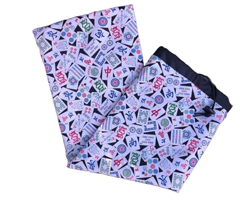 Funda para Mahjong con bolsa de algodón y cierre de cordón miniatura 1