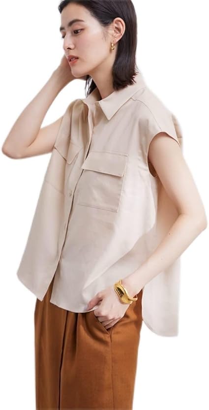 ROPE ロペ　三尋木奈保コラボ　きちんと涼感シャツブルゾン　ブラウス　ベージュ ROPE' (ロペ)が、人気エディター三尋木奈保さんとコラボレーション