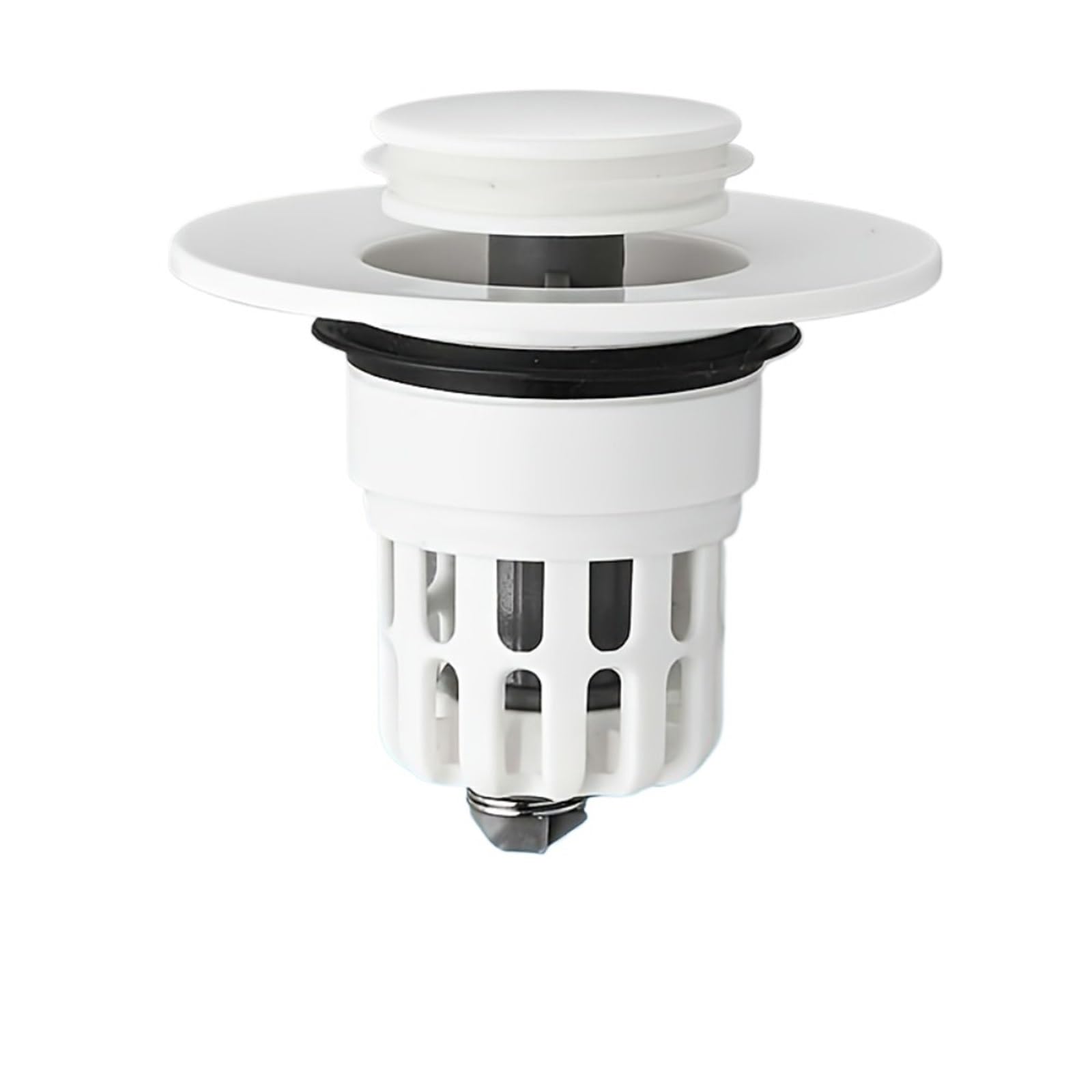4pc Bathroom Sink Plug Pop-Up Drain Filter Washbasin Drainer Bouncing Core For Quickly Seal And Water For Kitchen