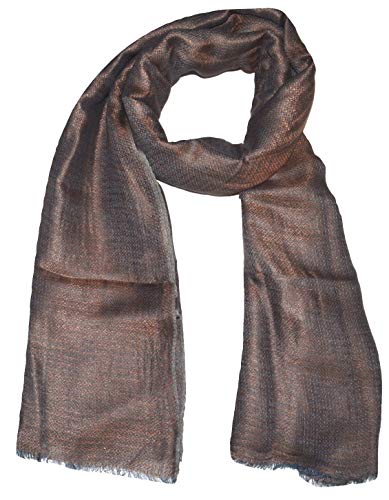 Linen Scarf, Two Tone Diamond Weave, Fluffy, Soft, Airy, Large, All Weather Linen Scarf.