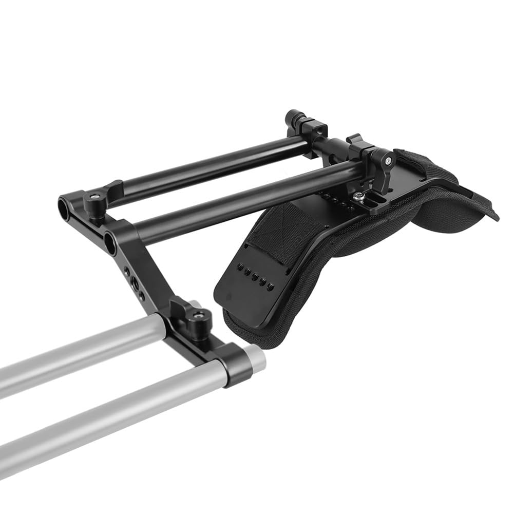 Soporte de hombro con soporte de varilla de 15 mm y hombro para videocámara digital
