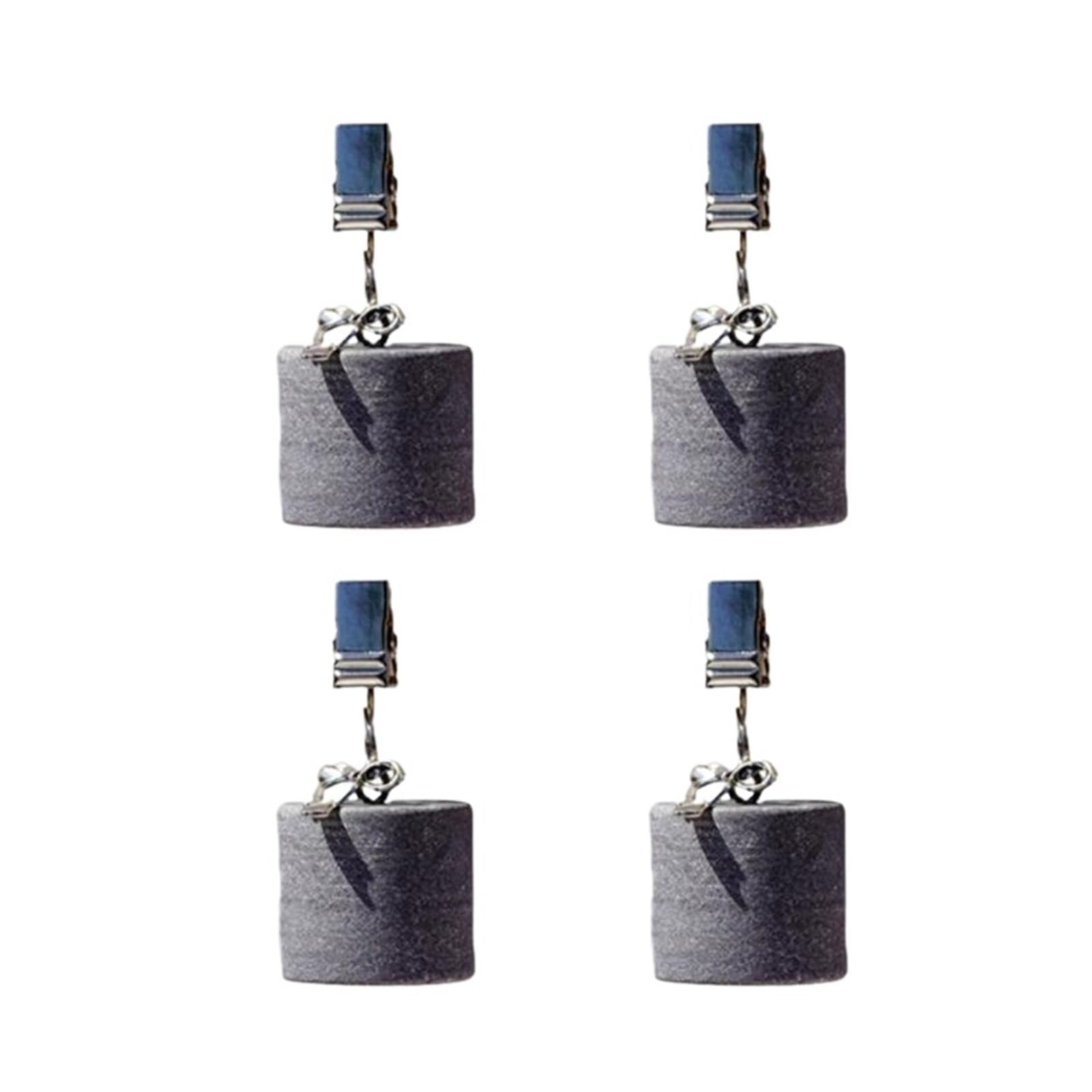 ITRHJTGP Tablecloth Weights Stone Tablecloth Clips Cylinder Weights