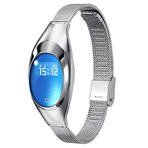 Glomixs Smart Bracelet for Women, Heart Rate Activity Tracker Fitness Watch Blood Pressure Pedometer Smart Watch Bracelet,Women Smart Bracelet Designed Step Count Measuring Heart Rate Blood Pressure
