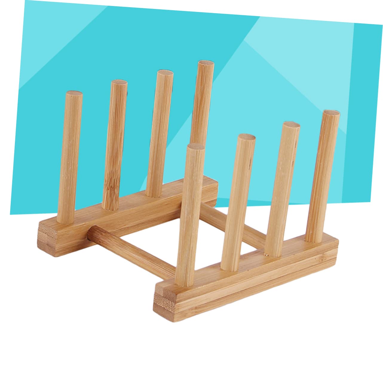 CIYODO Dish Drying Rack Kitchen Sink Dish Drainer Large Drying Rack Over Sink Shelf Wood Material