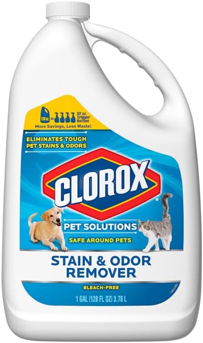 Clorox Pet Solutions Stain & Odor Remover Refill Bottle, 128 fl. oz., 128 FZ