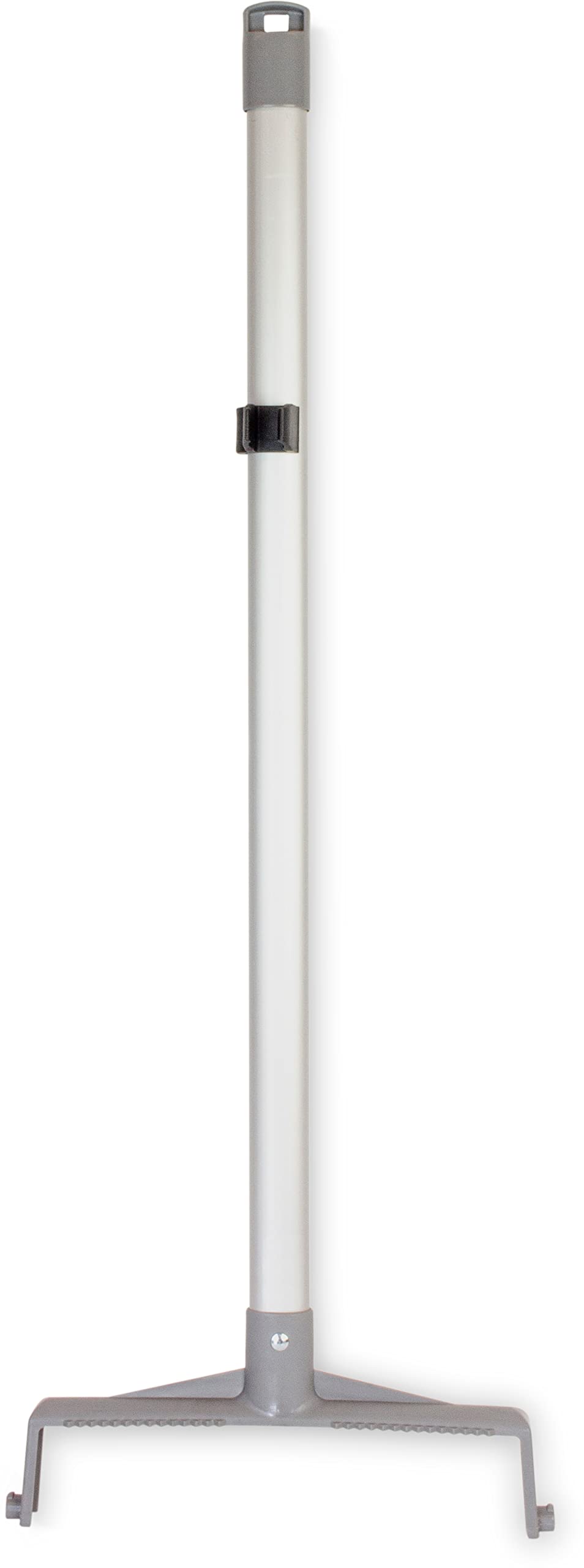 Recogedor vertical de basura con mango de aluminio y orificio para colgar 30"