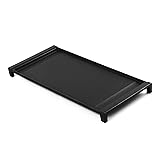 Picture of Upgraded WB31X24738 Griddle Replacement Parts for GE Gas Stove Parts WB31X49806 Cast iron Griddle WB31X24998 General Electric Range Stove Top Cooktop Center Griddle Plate Middle Flat Top Pan