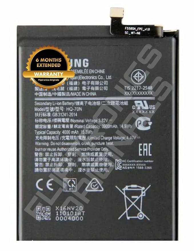 Image of Original HQ-70N Battery for Samsung Galaxy A11 A115 SM-A115 Battery with 6 Month Warranty** (for HQ-70N)