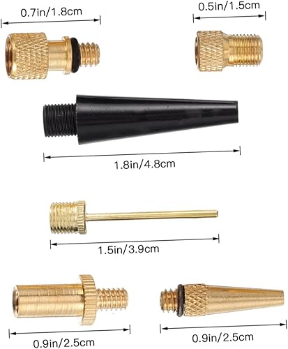Miniatura 9 de CORHAD Accesorios de adaptador de boquilla de gas 15 piezas inflables de plástico