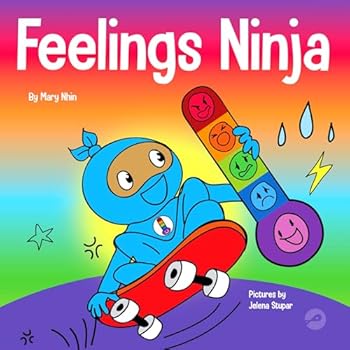Paperback Feelings Ninja: A Social, Emotional Children's Book About Emotions and Feelings - Sad, Anger, Anxiety (Ninja Life Hacks) Book