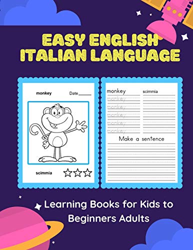 Independently Published Kinderprep, Professional Easy English Italian Language Learning Books For Kids To Beginners Adults: Learn Italian-English The Fast And Fun Way With Basic Animals Flash Cards ... cover