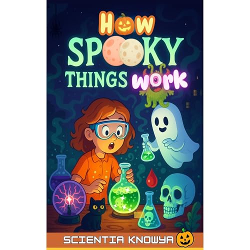 How Spooky Things Work Audiolibro Por Scientia KnowYa, Tung KnowYa arte de portada