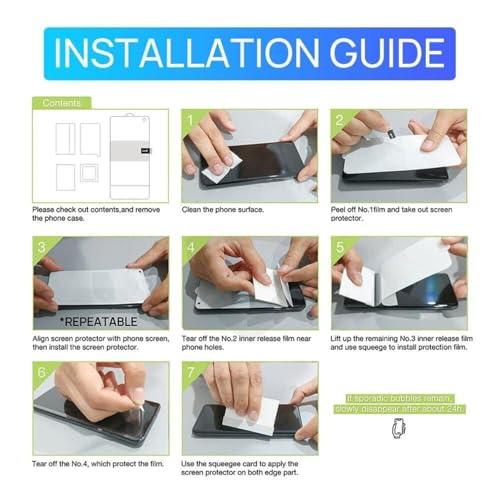 Image of TechTrendz Unbreakable Hydrogel Membrane TPU Front Anti Spy Privacy Screen Guard Compatible with Samsung Galaxy S24 Ultra 5G (It is not Tempered Glass)