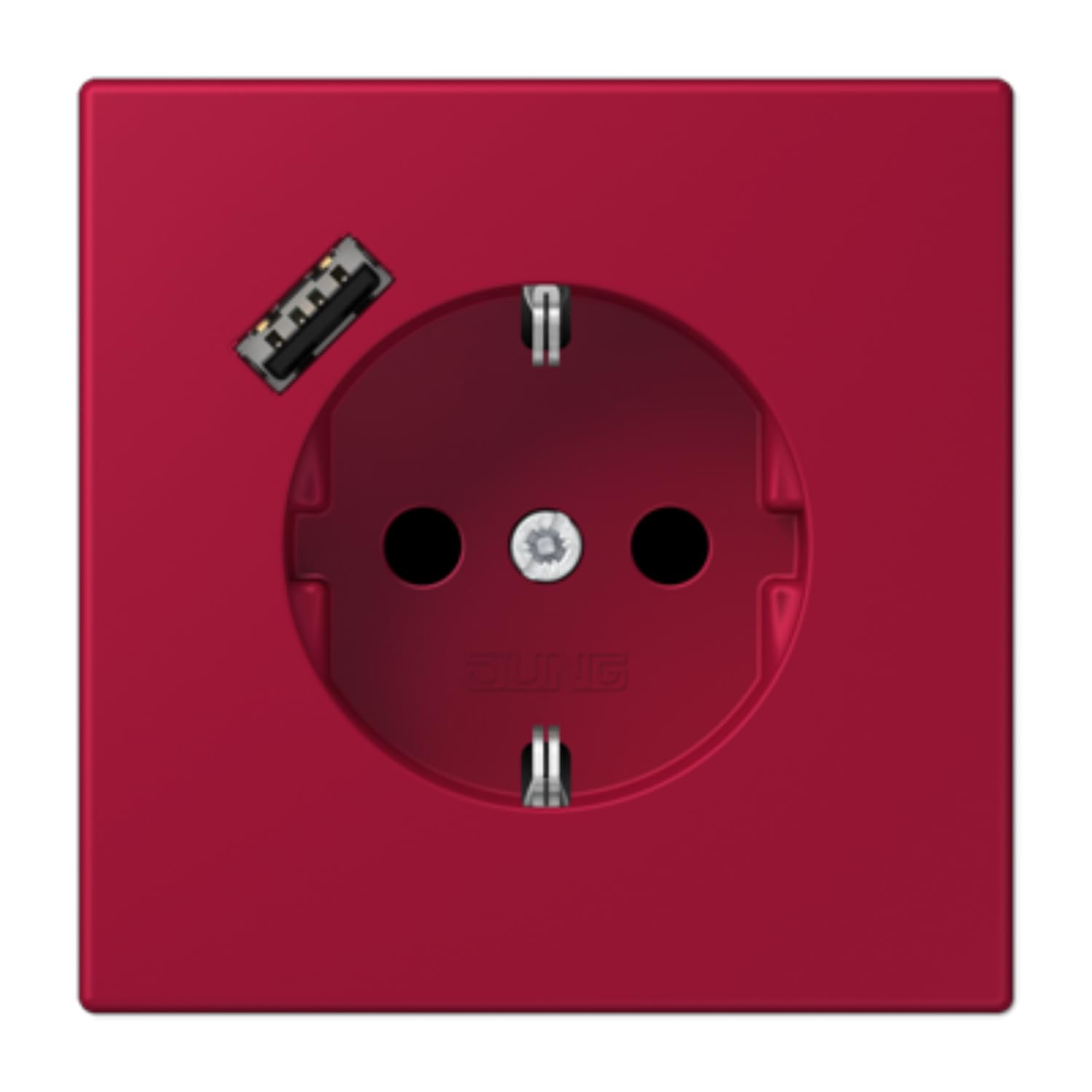 Prise de courant USB type A LC32100 JUNG mural fixe