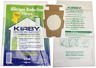 Kirby Vacuum Cleaner Genuine HEPA Universal Dust Bags (Pack of 2)