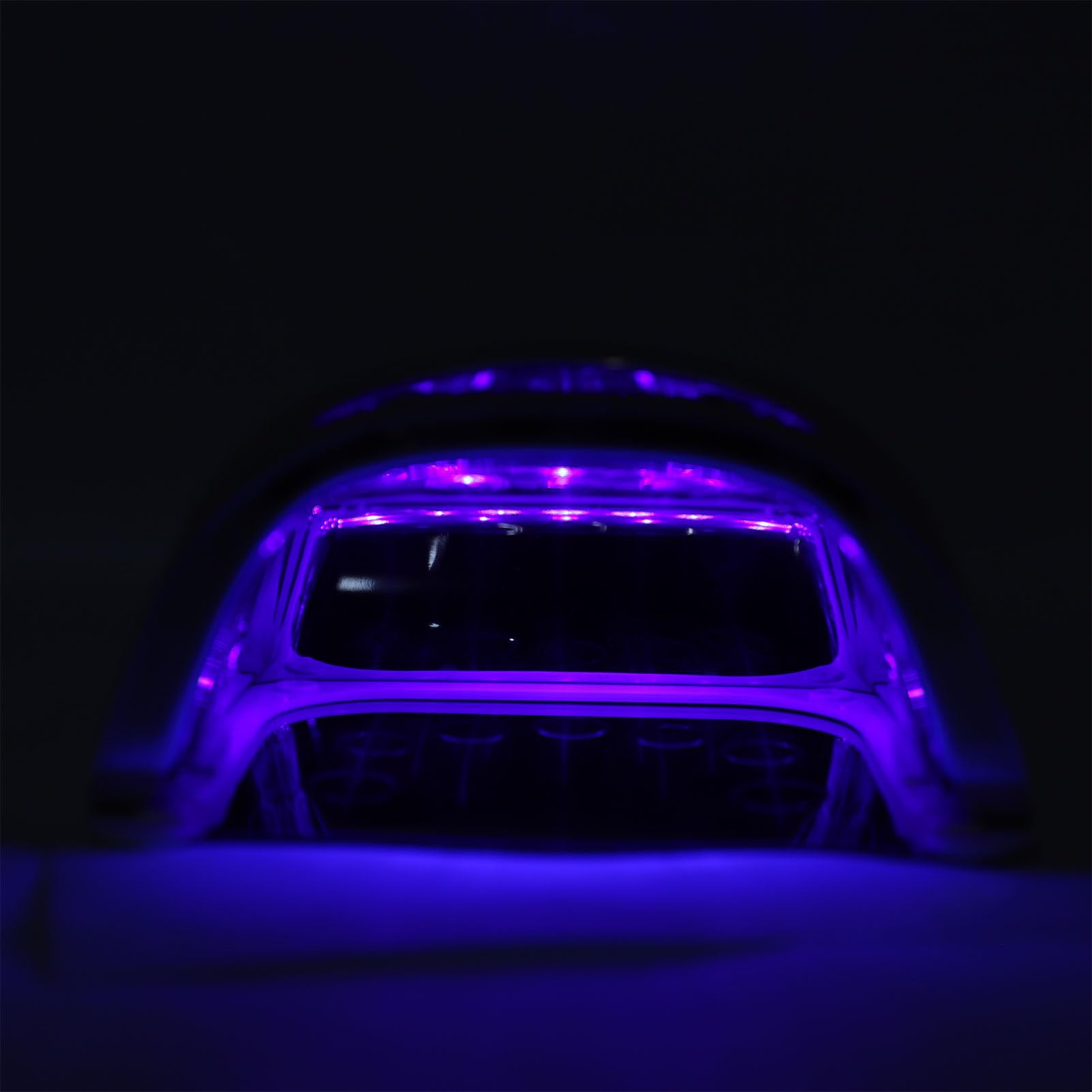 Lampa Paznokciowa LED o Powierzchni 48 W z podwójną długością Fali (365 Nm 395 Nm), Lampa Paznokciowa LED Smart Sensor, 4 Timery, 5200 MAh Bateria do Domu z Lakierów żelowych (wtyczka UE)