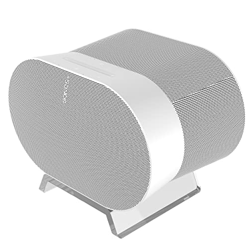 Support Sonos Era 300 mural avec gestionnaire de câble caché transparente x2