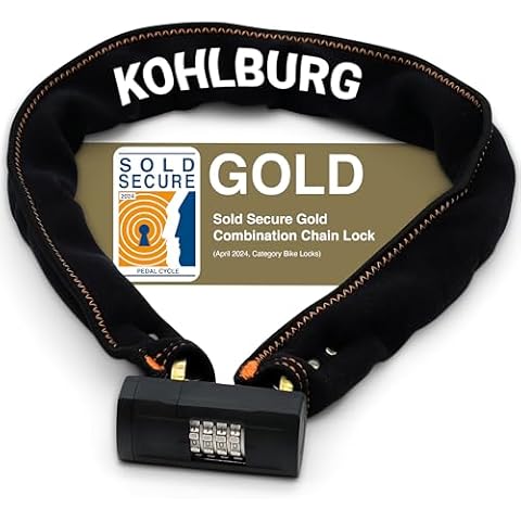 KOHLBURG Heavy Duty Combination Bike Lock Cover