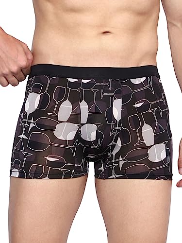 Image of Multi-Printed Men Underwear Breathable | Briefs Shorts Middle Waist | Free Size.