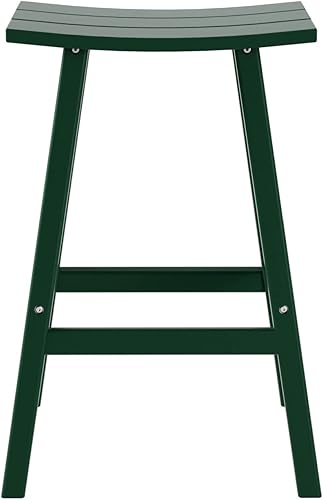 Vista 232 de WestinTrends Malibu - Juego de 2 taburetes para sillín para exteriores/patio, 24 alturas, color negro