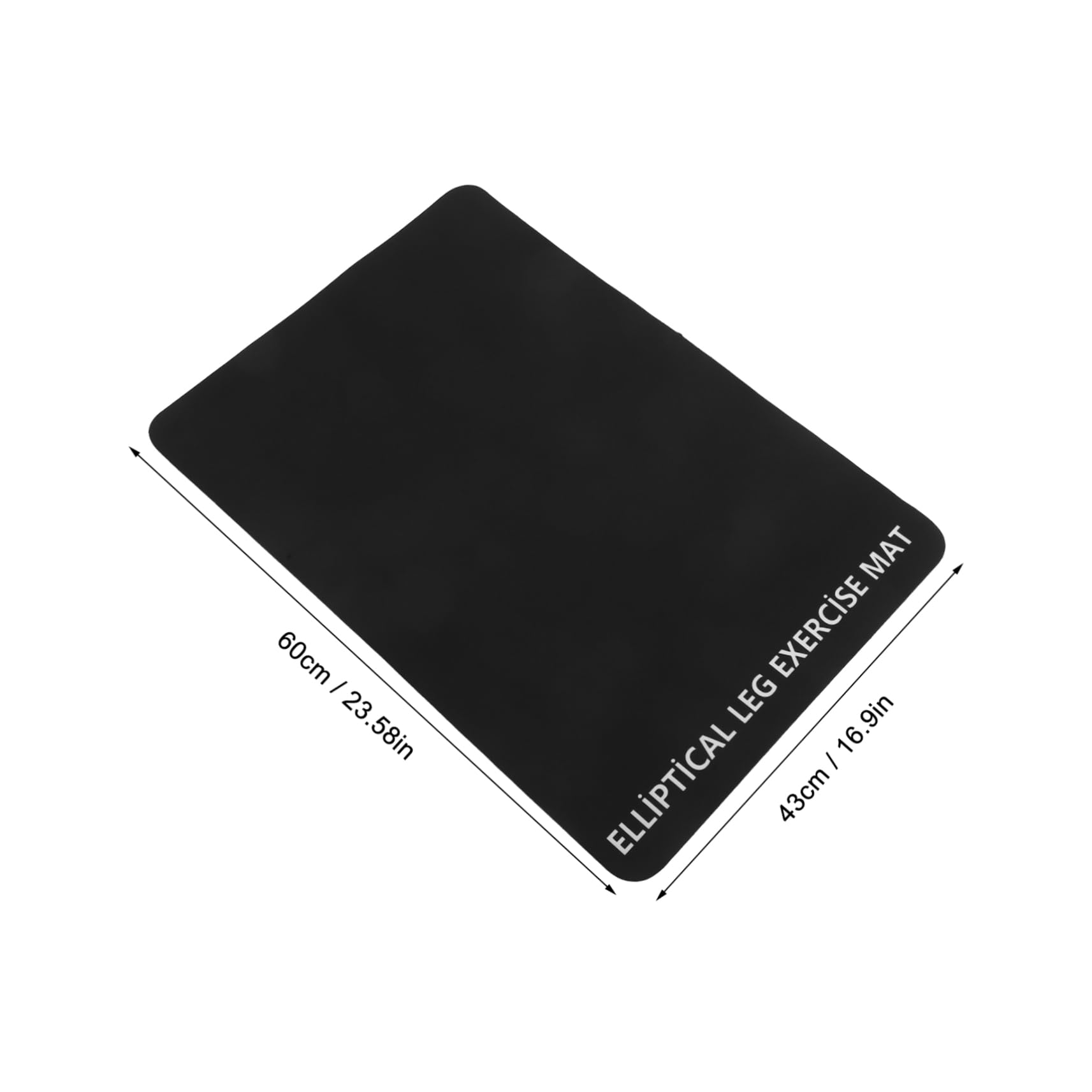 BCOATH Versatile Treadmill Floor Protector Shock-Absorbing Noise-reducing Pad Pu for Home Gym Use