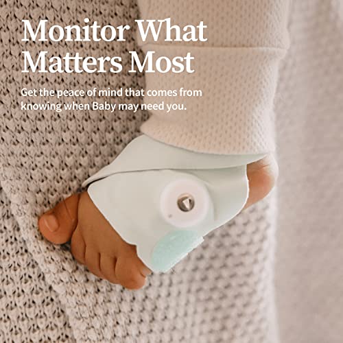 Owlet Dream Sock Baby Monitor - Mint - Acompanhe as tendências do sono e ajude o bebê a dormir melho