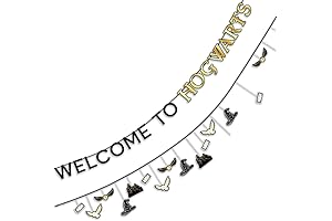 Hogwarts House Crests Multi-Pack Hot-Stamped Banner Set