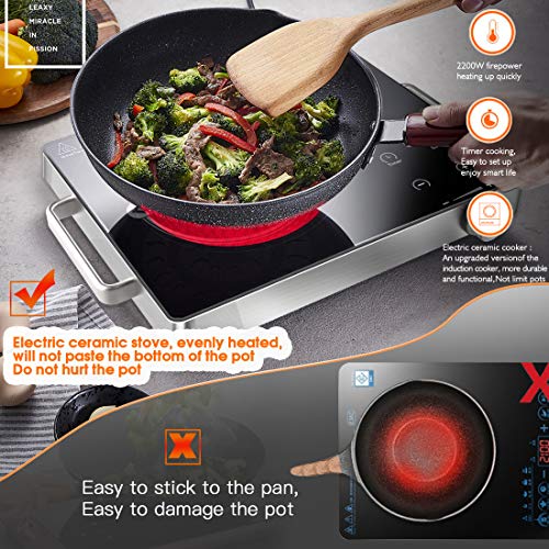 Buy Electric Ceramic Cooktop,Cooker stove with Timer Temperature
