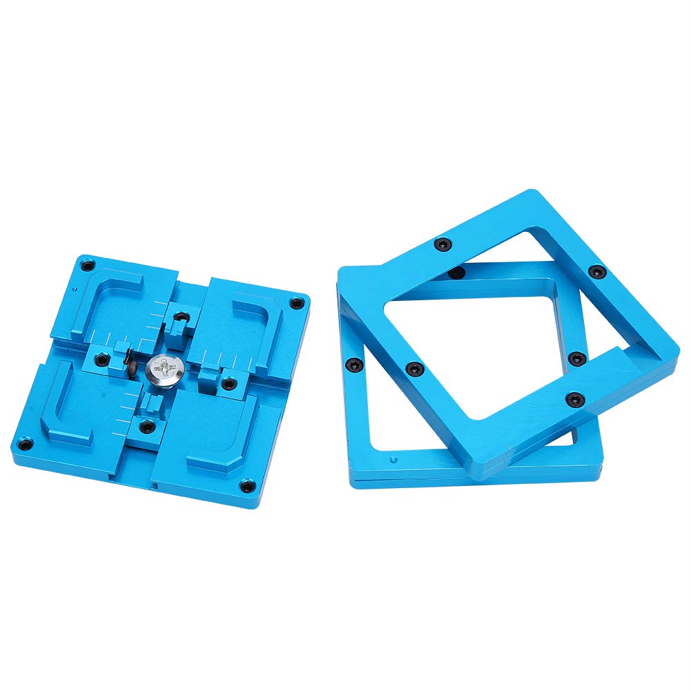 Tosuny Stazione di Reballing BGA Kit Saldatore Doppio Telaio 80x80